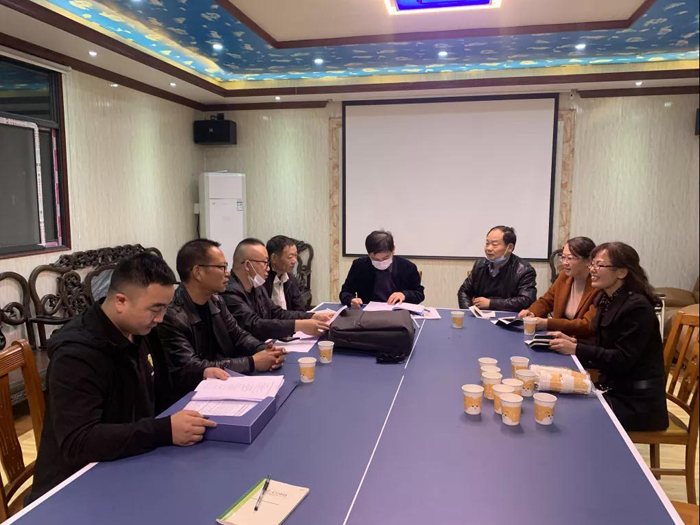 省、市、区残联**一行来十堰香蕉视频在线免费看化工环氧地坪施工厂家检查指导工作