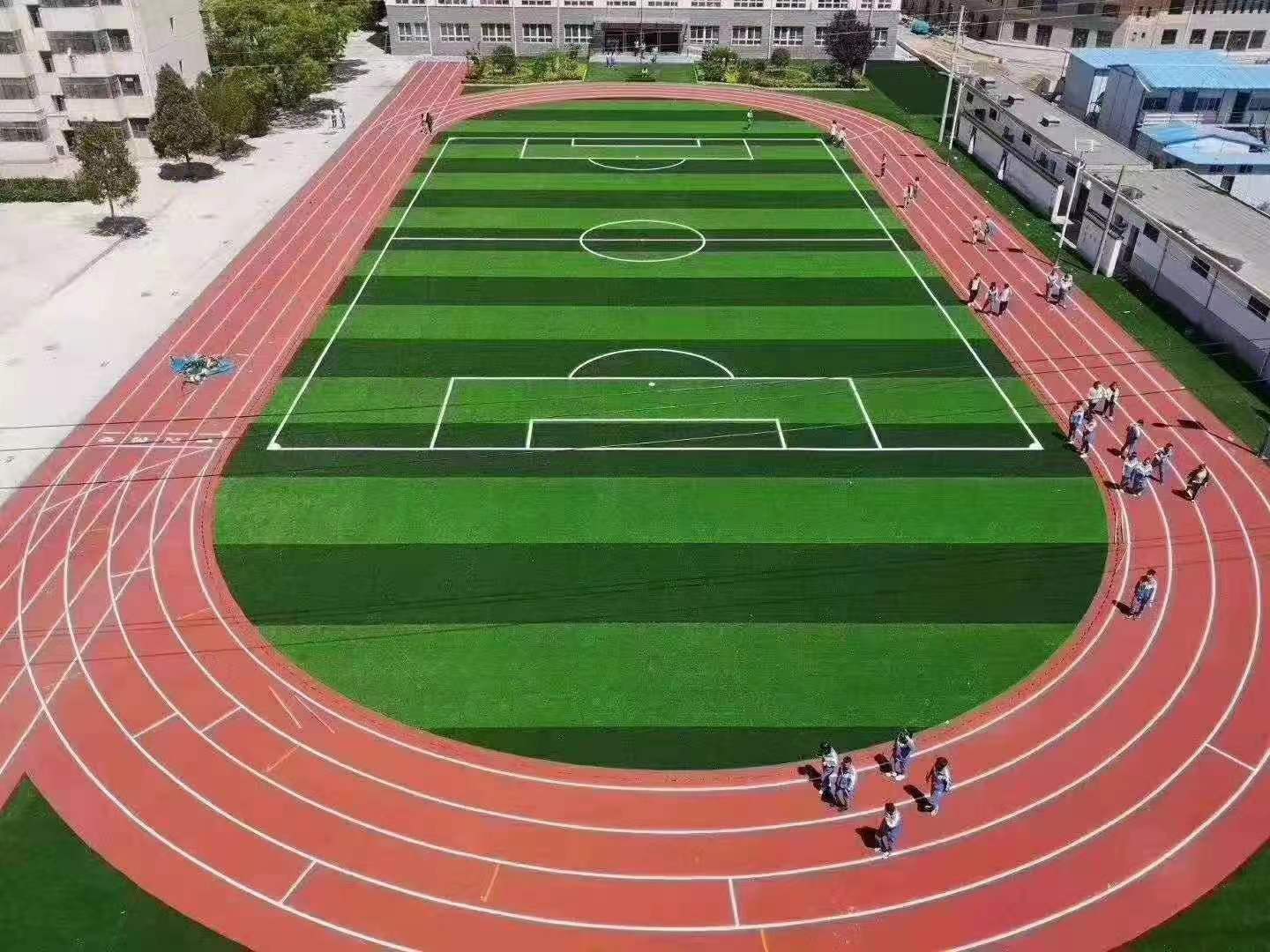 硅PU球场、塑胶跑道施工